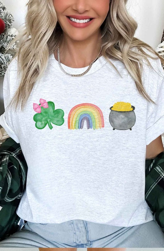 ST PATRICKS DAY OVERSIZED GRAPHIC TEE ROSEMEAD LOS ANGELES CO