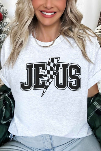 JESUS LIGHTNING OVERSIZED TEE ALPHIA