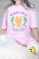 MARDI GRAS SOCIAL CLUB OVERSIZED TEE ALPHIA
