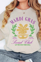 MARDI GRAS SOCIAL CLUB OVERSIZED SWEATSHIRT ALPHIA