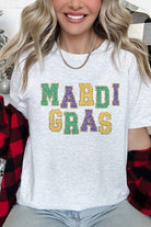 MARDI GRAS GRAPHIC TEE ALPHIA