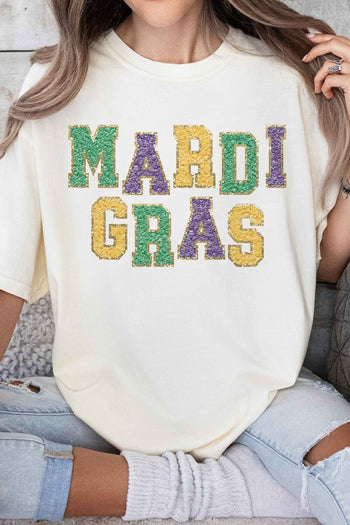 MARDI GRAS GRAPHIC TEE ALPHIA