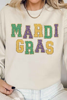 MARDI GRAS GRAPHIC SWEATSHIRT ALPHIA