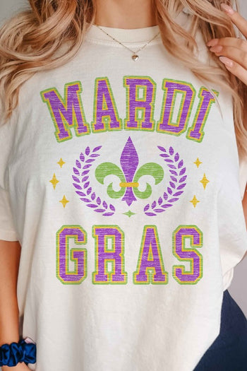 MARDI GRAS PARTY GRAPHIC TEE ALPHIA