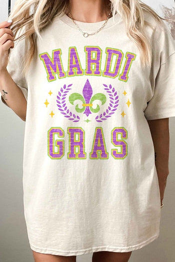 MARDI GRAS PARTY OVERSIZED TEE ALPHIA