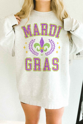 MARDI GRAS PARTY OVERSIZED SWEATSHIRT ALPHIA