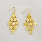 Nine Stars Lined Chandelier Earring Ellison and Young