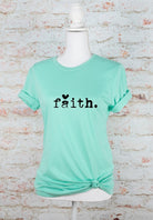 Faith Heart Graphic Tee Ocean and 7th