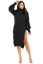 WOMEN FASHION SWEATER DRESS By Claude