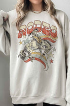 WESTERN RODEO COUNTRY OVERSIZED GRAPHIC SWEATSHIRT ROSEMEAD LOS ANGELES CO