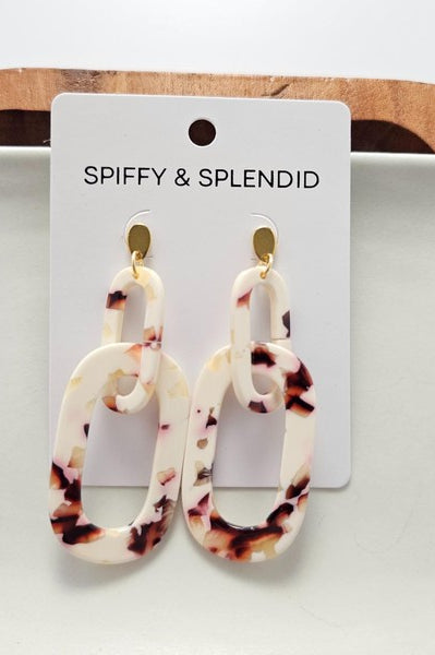 Chrissy Earrings - Terrazzo Spiffy & Splendid