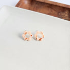 Flower Studs - Peach Spiffy & Splendid