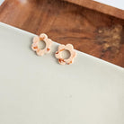 Flower Studs - Peach Spiffy & Splendid