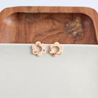 Flower Studs - Peach Spiffy & Splendid