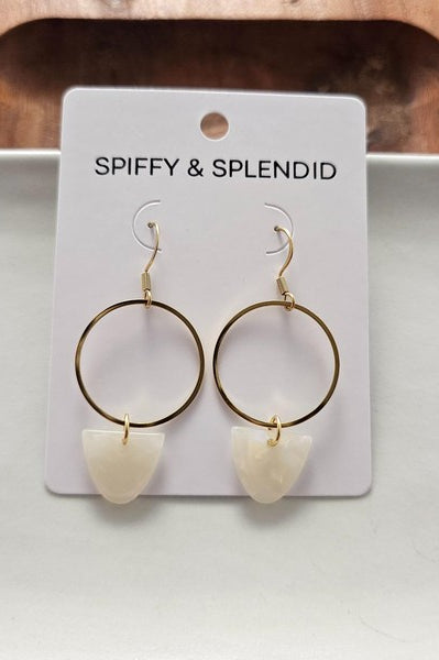 Iris Earrings - Iridescent Spiffy & Splendid