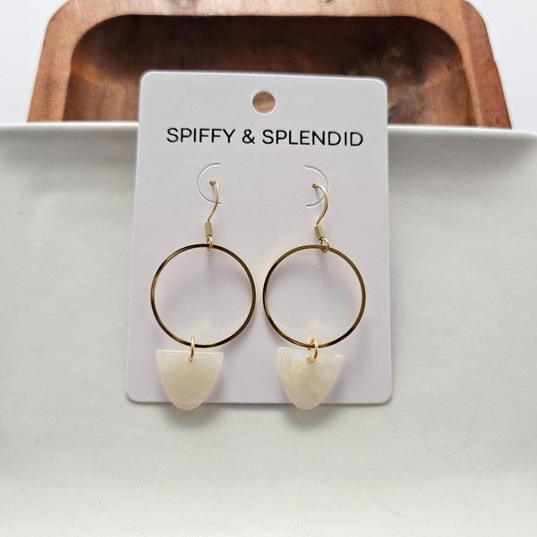 Iris Earrings - Iridescent Spiffy & Splendid