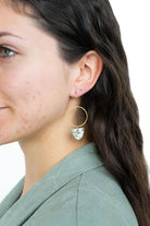 Iris Earrings - Sage Spiffy & Splendid
