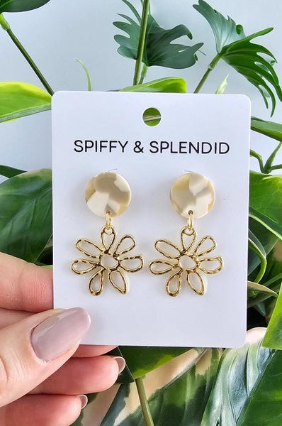 Lily Earrings - Daffodil Spiffy & Splendid
