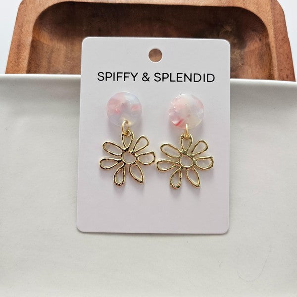 Lily Earrings - Iridescent Pastel Spiffy & Splendid