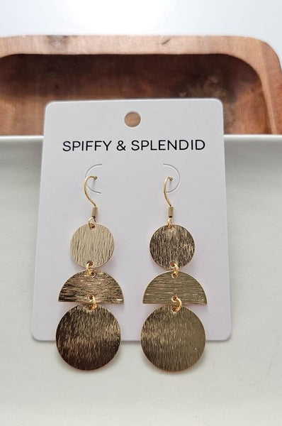 Madelyn Earrings - Gold Spiffy & Splendid