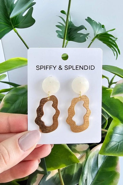 Marley Earrings - Iridescent Spiffy & Splendid