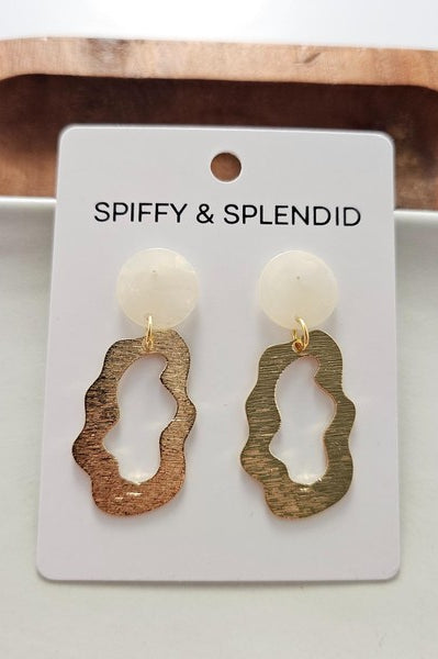 Marley Earrings - Iridescent Spiffy & Splendid