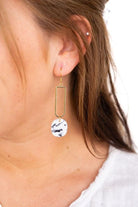 Mila Earrings - Marble Spiffy & Splendid