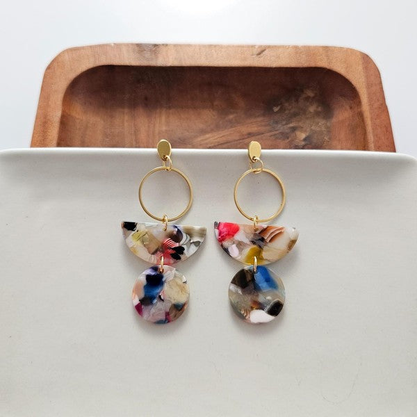 Wren Earrings - Multicolor Spiffy & Splendid