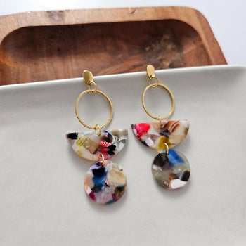 Wren Earrings - Multicolor Spiffy & Splendid