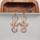 Wren Earrrings - Peachy Pink Spiffy & Splendid