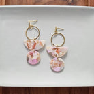 Wren Earrrings - Peachy Pink Spiffy & Splendid