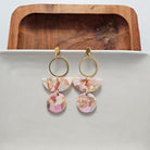 Wren Earrrings - Peachy Pink Spiffy & Splendid