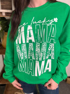 One Lucky Mama Sweatshirt Ask Apparel