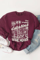 Catalina Wine Mixer Graphic Fleece Sweatshirts Color Bear