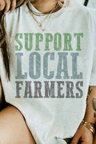 SUPPORT LOCAL FARMERS GRAPHIC TEE ALPHIA