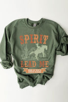 Desert Worship Spirit Graphic Fleece Sweatshirts Color Bear