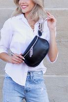 Hazel Genuine Leather Sling Bag Aili's Corner