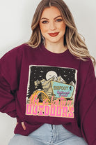 Bigfoot Wanderlust Graphic Fleece Sweatshirts Color Bear