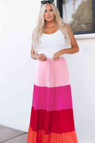 Mariana Tiered Maxi Skirt ClaudiaG Apparel