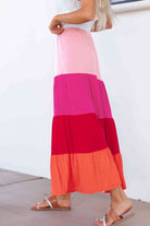 Mariana Tiered Maxi Skirt ClaudiaG Apparel