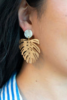 Belize Earrings - Ivory Spiffy & Splendid