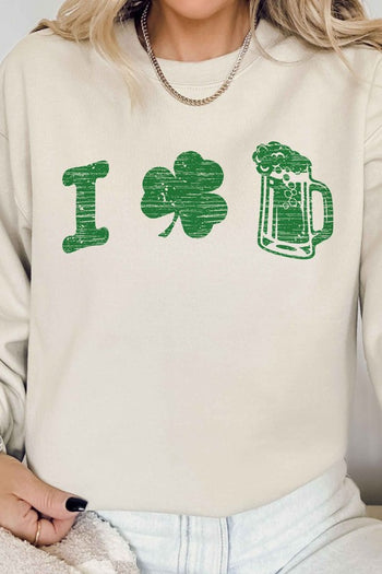 IRISH ST PATRICKS GRAPHIC SWEATSHIRT ALPHIA