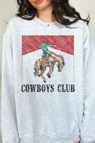 COWBOYS CLUB GRAPHIC SWEATSHIRT ROSEMEAD LOS ANGELES CO