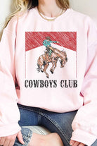 COWBOYS CLUB OVERSIZED SWEATSHIRT ROSEMEAD LOS ANGELES CO