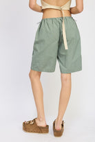 CONTRASTED BERMUDA SHORTS Emory Park