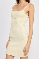 SPAGHETTI STRAP BODYCON DRESS Emory Park