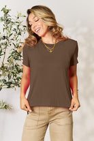 Essential Round Neck Top ClaudiaG Apparel