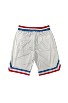 STRIPED BAND SOLID BASKETBALL SHORTS WEIV