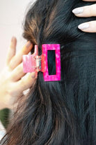 Carly Hair Claw - Hot Pink Spiffy & Splendid