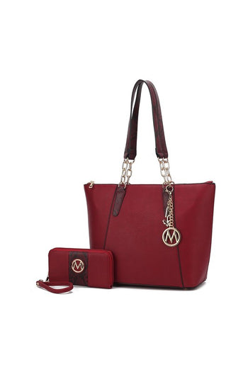 MKF Collection Ximena Tote Bag with Wallet by Mia MKF Collection by Mia K